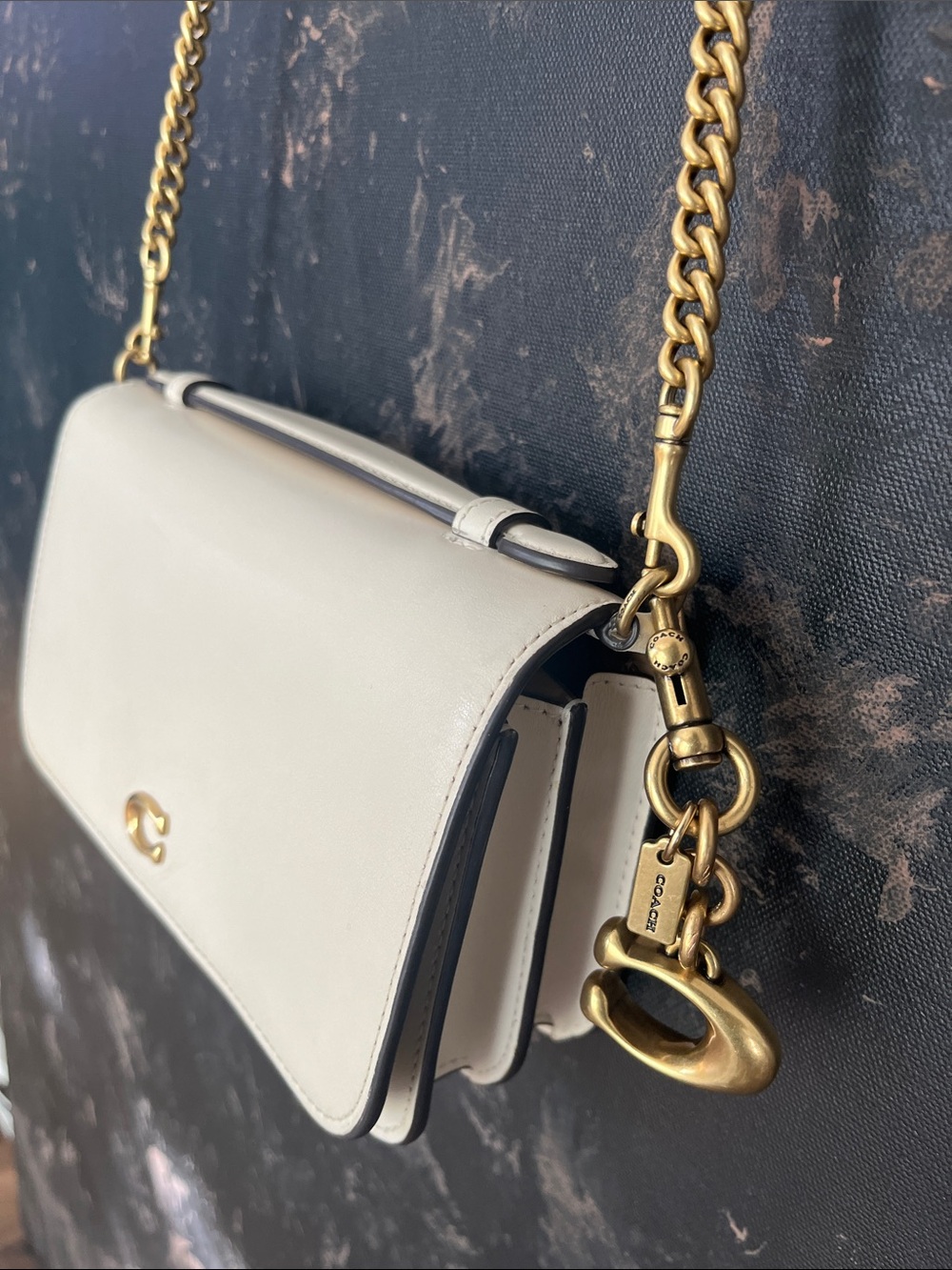 Coach Bae leather cross body bag / clutch - Picture 11 of 15